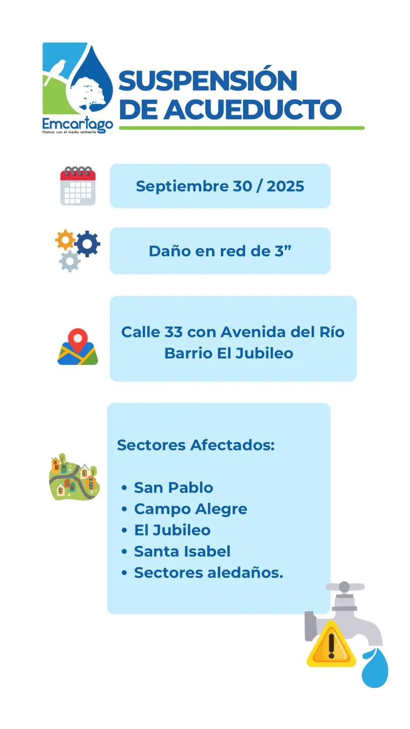 suspension 30 septiembre