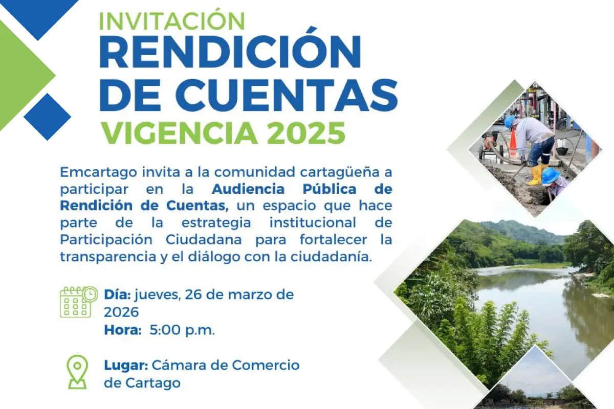 rendicion invitacion