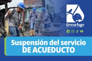 suspension acueducto