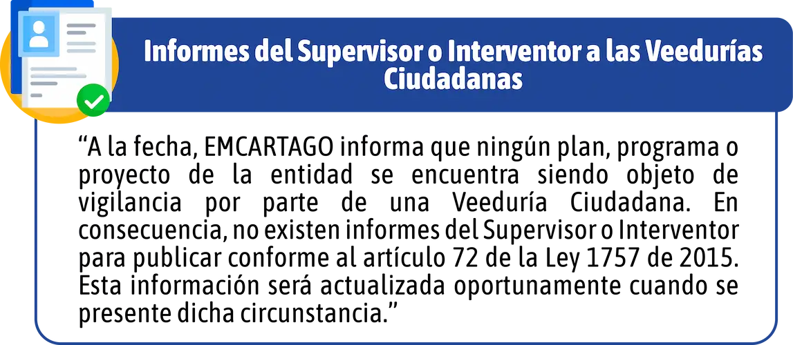 informe de supervisor